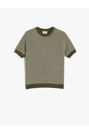 سوئیشرت سبز بچه گانه ساده Koton - کد 884800901