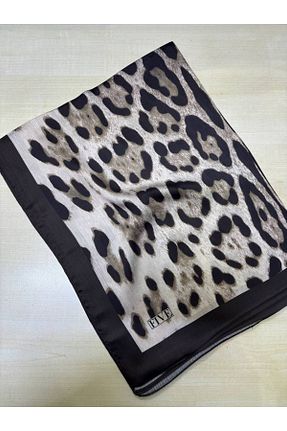 شال قهوه ای زنانه اکریلیک FİVE - کد 890195798