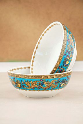 کاسه آبی کاسه سالاد Bursa Porselen Dekor - کد 890206580