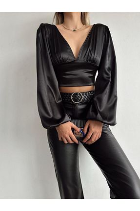 کمربند مشکی زنانه Angel Mia - کد 646122029
