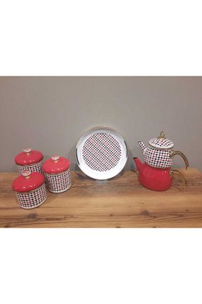 کتری قرمز مینا PR HOME - کد 890215536