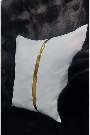 روکش بالش سفید مخمل BALADI HOME - کد 890220712