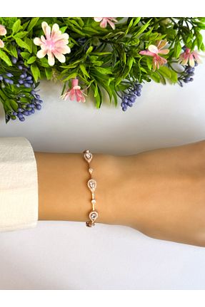 دستبند نقره متالیک زنانه 925 عیار Silver - کد 890296908