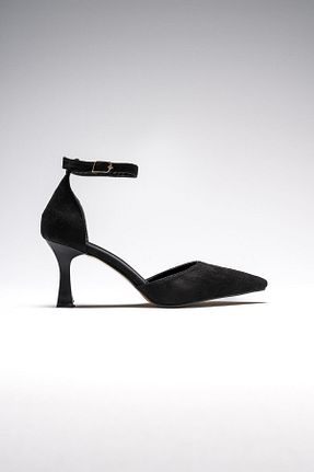 کفش پاشنه بلند کلاسیک مشکی زنانه پاشنه تخت shoe for me - کد 890298581