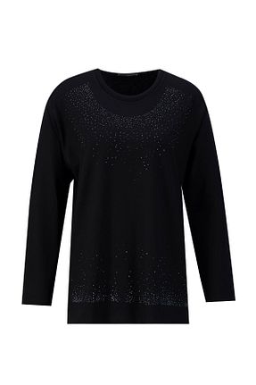 بلوز مشکی زنانه رگولار Armine - کد 891742130