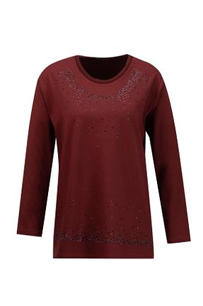 بلوز قهوه ای زنانه رگولار Armine - کد 891742129