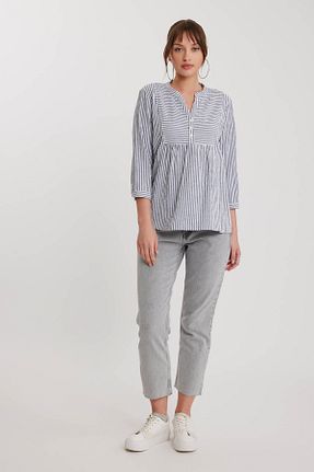 بلوز مشکی زنانه رگولار Vitrin - کد 812357898