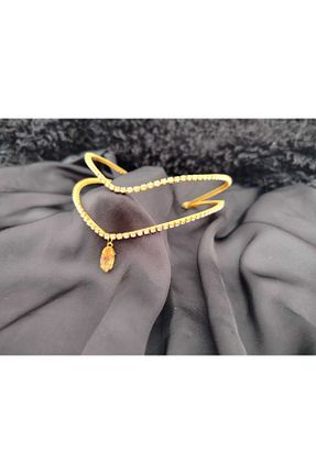 تاج طلائی زنانه سنگ کریستال MARYY - کد 866743191