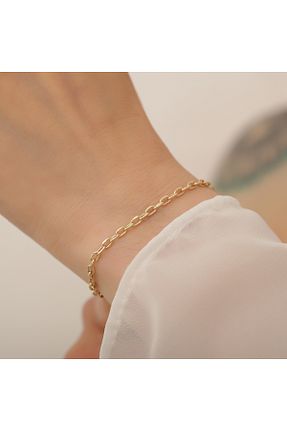 دستبند نقره زرد زنانه 925 عیار Marylebone Silver - کد 890298784