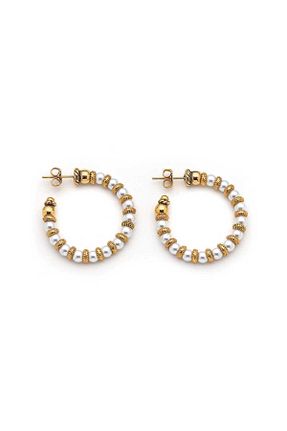 گوشواره مروارید طلائی Mon Reve - کد 829644061