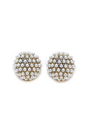 گوشواره مروارید طلائی Mon Reve - کد 470231576