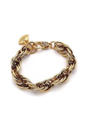 دستبند استیل (فولاد) طلائی زنانه روکش طلا Mon Reve - کد 249987336
