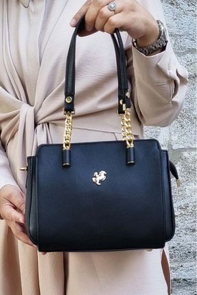 کیف دستی مشکی زنانه سایز متوسط Miami Polo Club - کد 891134468