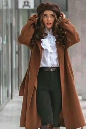 کلاه پشمی قهوه ای زنانه پشمی Ritagarcia - کد 890351004