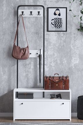 چوب لباسی طوسی Suntalam Decormet - کد 635157010