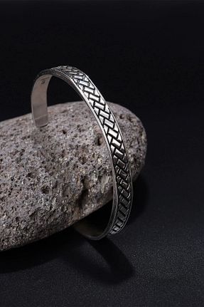 دستبند نقره مردانه 925 عیار ipek silver - کد 659878644