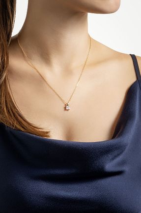 گردنبند نقره زرد زنانه 925 عیار So Chic - کد 785881827