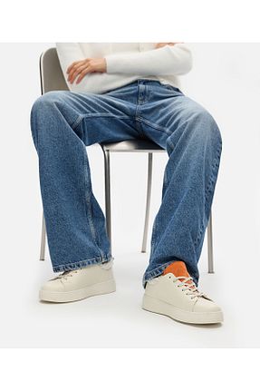 کفش اسنیکر نباتی زنانه بند دار İpekyol - کد 863421581