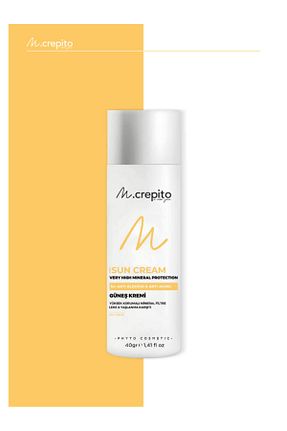 کرم ضد آفتاب صورت SPF 50 + Mcrepito - کد 871886487