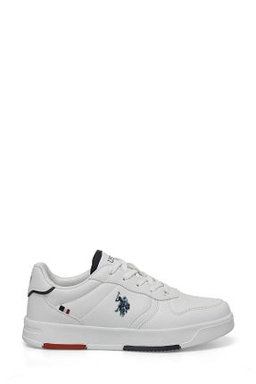 کفش اسنیکر سفید زنانه بند دار U.S. Polo Assn. - کد 849924467