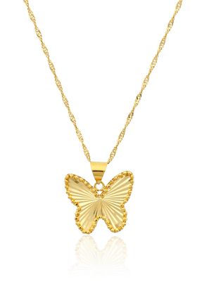 گردنبند طلا زرد زنانه 22 عیار Iryum - کد 831618449