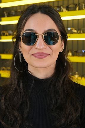 عینک آفتابی طوسی زنانه UV400 Ray-Ban - کد 870819337