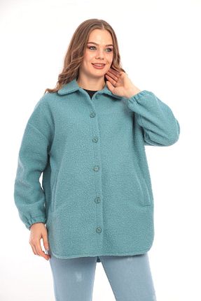 پیراهن سبز زنانه اورسایز ZARİFSTORE - کد 777671537