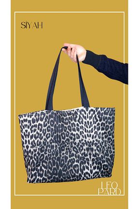 کیف دوشی مشکی زنانه پارچه ای Luvili - کد 890092726