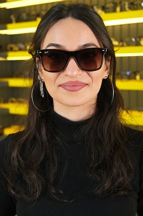 عینک آفتابی قهوه ای زنانه UV400 Ray-Ban - کد 870816349