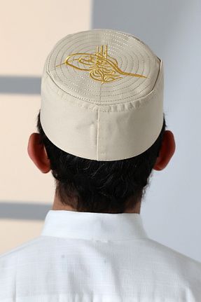 کلاه بژ مردانه پنبه ای ihvanonline - کد 890426087