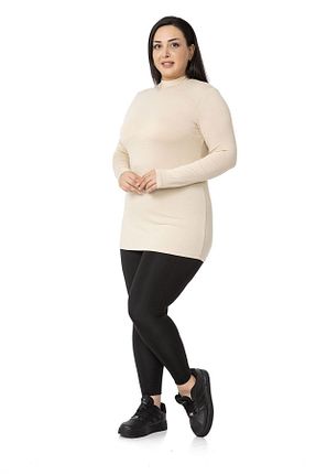 بادی سایز بزرگ بژ زنانه رگولار DISENTIS MODEST - کد 754216378