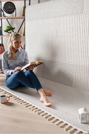 فرش رنگی پلی استر Melaris Halı - کد 870280935