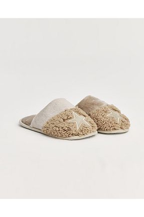 دمپائی خانگی قهوه ای زنانه پاشنه کوتاه (1 - 4 سانتی متر) Chirpy - کد 356460290