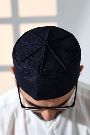 کلاه سرمه ای مردانه پنبه ای ihvanonline - کد 890445263