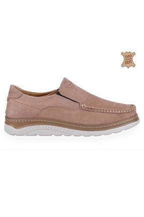 کفش کژوال بژ مردانه چرم خالص Celira - کد 890445621