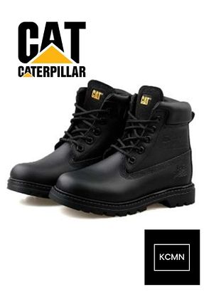 بوت / نیم بوت مشکی بچه گانه پاشنه تخت Caterpillar - کد 364341443