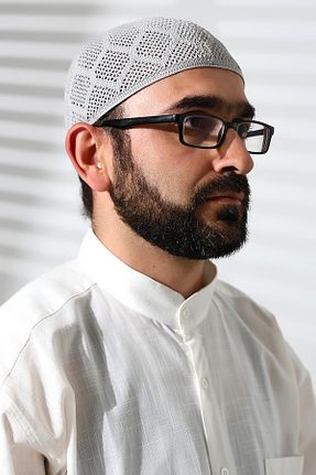 کلاه پشمی طوسی مردانه پنبه ای ihvanonline - کد 891411251