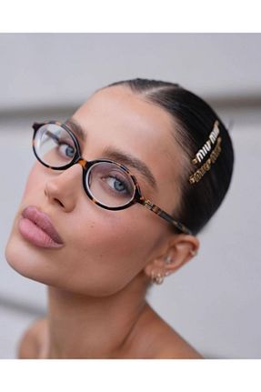 عینک محافظ نور آبی قهوه ای زنانه 52 LOOKUP - کد 890453722