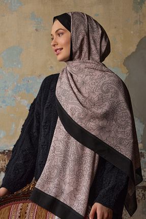 شال مشکی زنانه ویسکون Şalland - کد 890450244