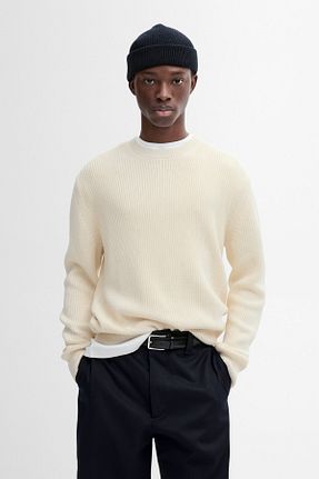 پلیور صورتی مردانه ساده Massimo Dutti - کد 891411355