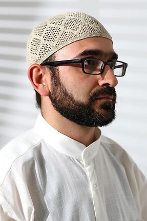 کلاه پشمی بژ مردانه پنبه ای ihvanonline - کد 891410150
