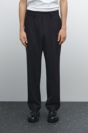 شلوار طوسی مردانه پلی استر Massimo Dutti - کد 890456738