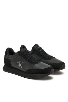 کفش اسنیکر مشکی زنانه بند دار Calvin Klein - کد 891414655