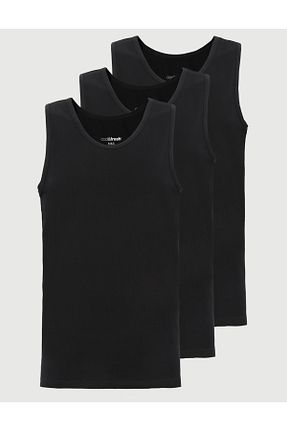 رکابی مشکی مردانه بدون آستین Marks & Spencer - کد 835564966