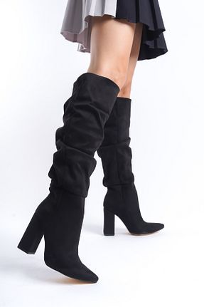 بوت / نیم بوت مشکی زنانه چرم مصنوعی Shoesers - کد 890459846