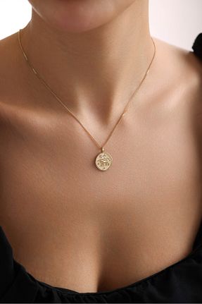 گردنبند طلا طلائی زنانه 14 عیار Gianfranco - کد 891422119