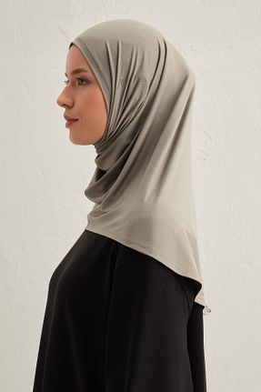کلاه شنای حجاب بژ زنانه Armine - کد 890486156
