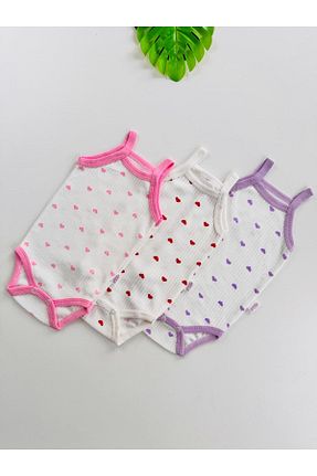 بادی و سرهمی نوزادی رنگی بچه گانه پنبه - ویسکون - پلی استر EFU BABY - کد 890499275