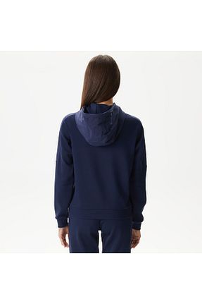 سوئیشرت سرمه ای زنانه ساده Lacoste - کد 890495830