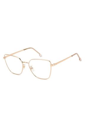 عینک محافظ نور آبی طلائی زنانه 55 Carrera - کد 890493141